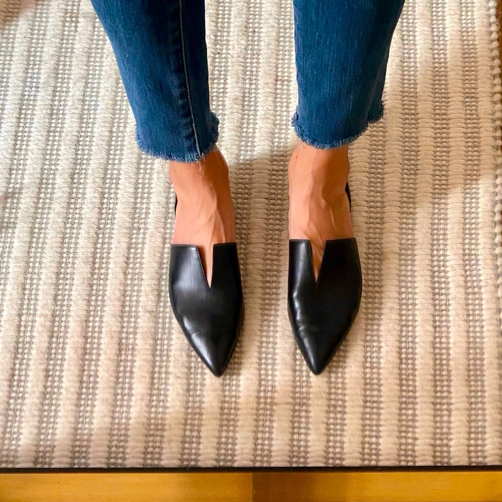 Vince leather flats